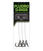Bild von Carp Ready Rigs - Fluoro D-Rig - 4 (x3) 