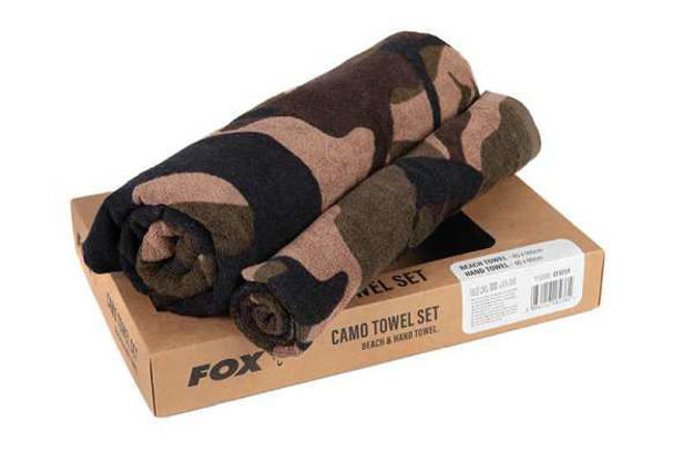 Bild von Fox Camo beach / hand towel box set 