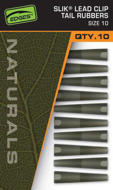 Bild von Edges Naturals Size 10 Slik lead clip tail rubber 