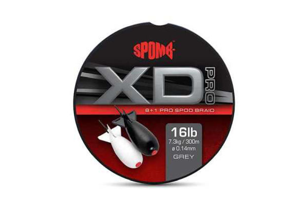 Bild von Spomb XD Pro braid Grey 8+1 0.14mm 7.3kg/16lbs 