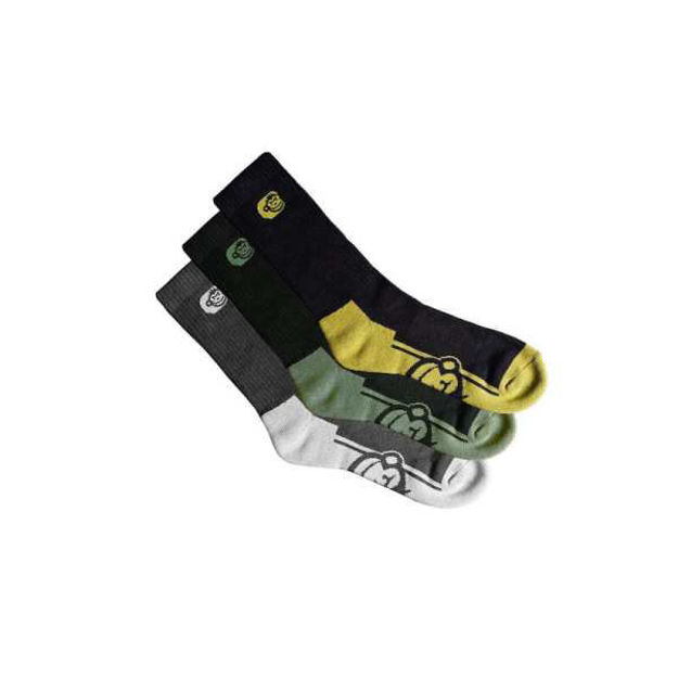 Bild von APEarel Crew Socks 3 Pack Gr 39-42