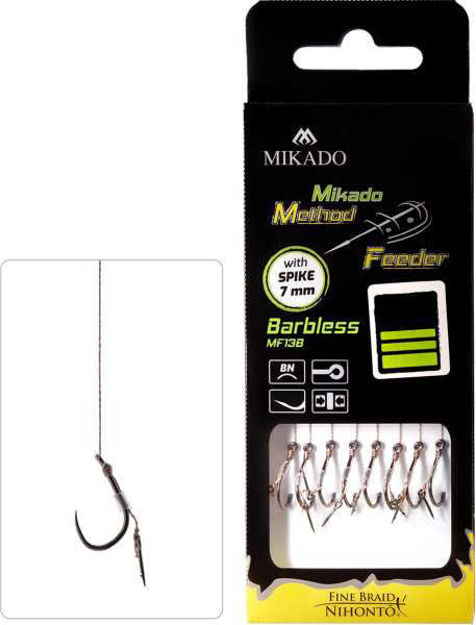 Bild von MIKADO MF RIG-MIT NADEL-BARBLESS/ GEFL. 0.12mm/10cm
