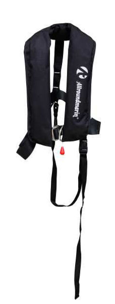 Bild von XXL Automatik Rettungsweste 150/165N mit Lifebelt 