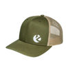 Bild von Curved-Brim Trucker Green 
