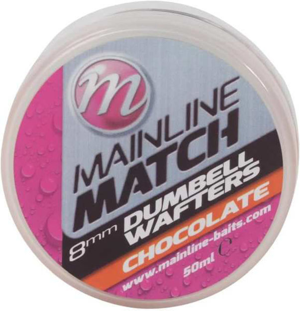 Bild von Match Dumbell Wafters 8mm-Orange-Chocolate 