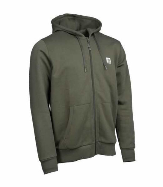 Bild von Nash Make It Happen Badge Zipped Hoody Green