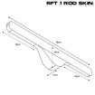 Bild von Nash Scope OPS Soft Protect 6ft 1 Rod Skin  