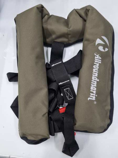 Bild von Automatik Rettungsweste 165N olive 
