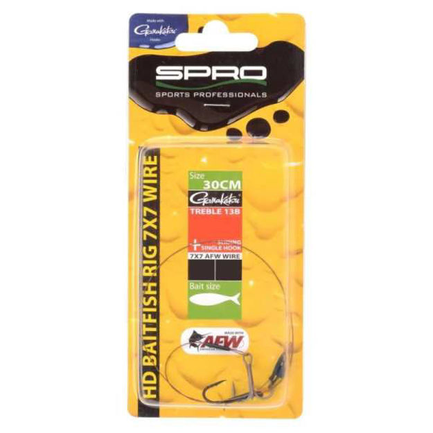 Bild von HD BAITF RIG 18KG 30CM 1XTR#4+1SH 