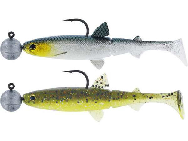 Bild von Hypoteez Shadtail R´N R 9cm 4/0 7g Clear Water Mix 