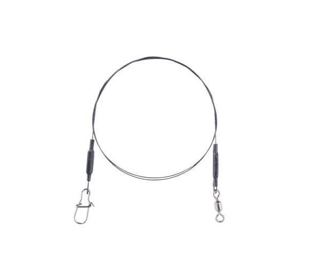 Bild von Balzer 1x7 Titanium Vorfach mit Wirbel, 35cm, 7kg 