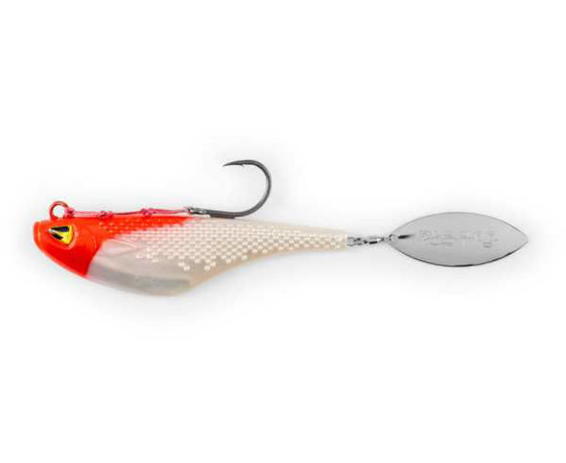 Bild von MAD FLASH SPIN TAIL 14CM RED HEAD 