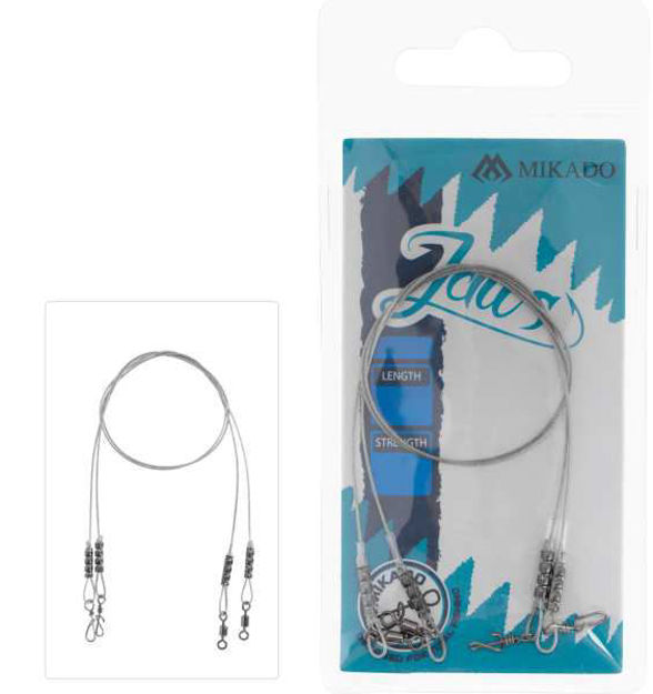 Bild von STEEL LEADERS JAWS 45cm / 8kg - 2 pcs. 