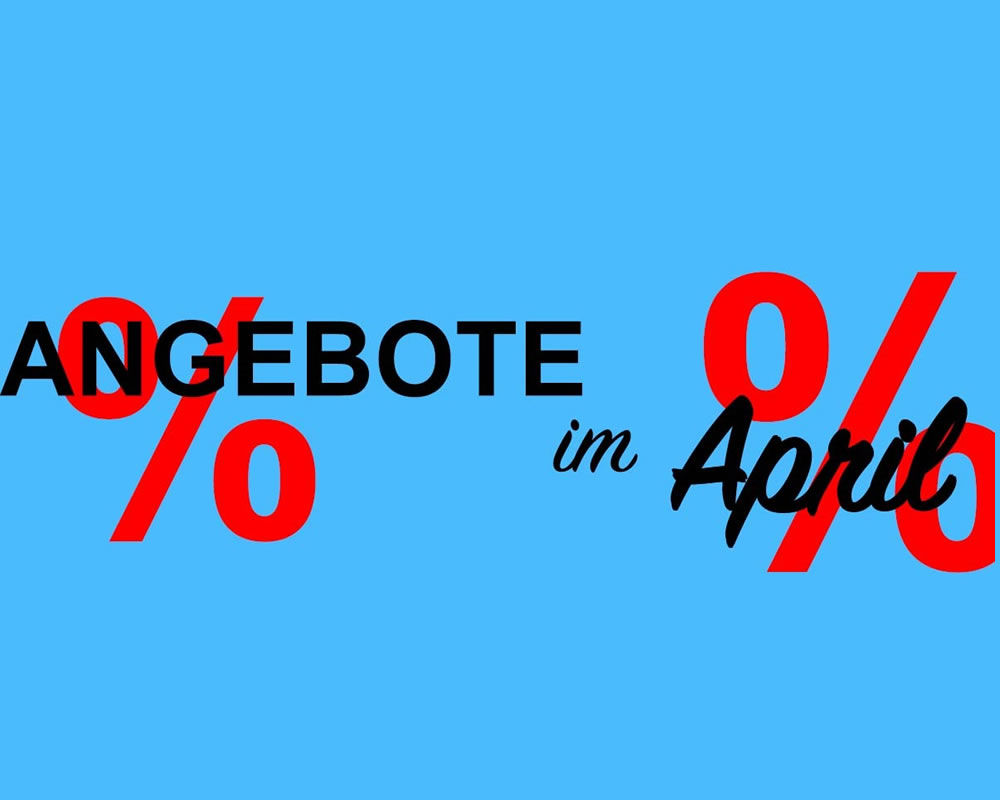 Bild für Kategorie Angebote im April