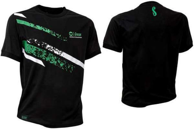 Bild von SENSAS T-SHIRT STRIPES SCHWARZ