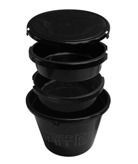 Bild von SET – ANGELEIMER 13L MIT 4 MM SIEB UND 4L NAPF   