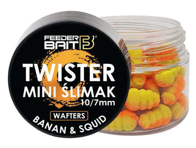 Bild von FEEDER BAIT MINI SNAIL TWISTER WAFTERS 10/7MM