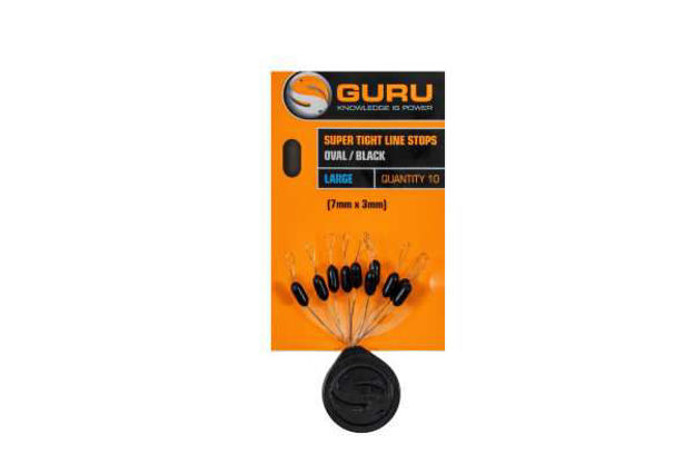 Bild von Super Tight line Stops Oval Black L 