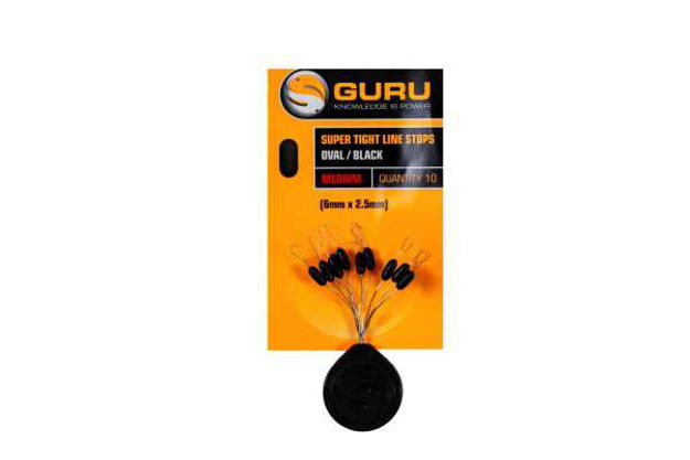 Bild von Super Tight line Stops Oval Black M 
