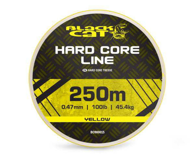 Bild von Black Cat Hard Core Line Yellow 250m